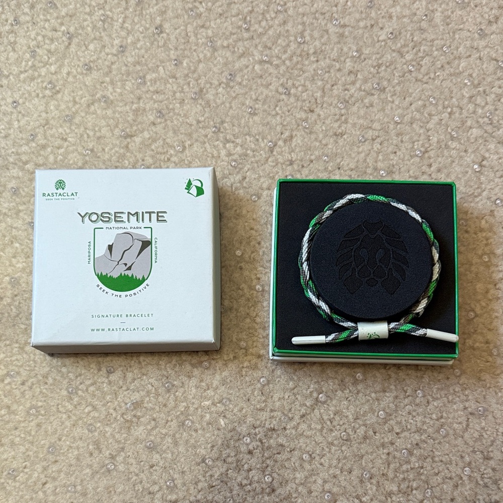 Rastaclat Yosemite Signature Bracelet - Green and White